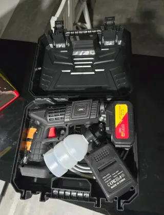 Hidrolimpiadora a batería 48V.