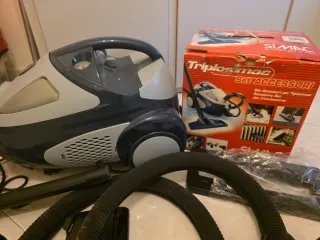 Triplosimac Pulitore a Vapore e aspirapolvere