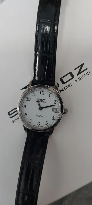 Reloj Sandoz Mujer Negro/Plata