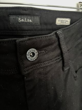 Pantalón negro Salsa