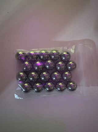 20 Bolas Acero 12,7mm Calibre .50