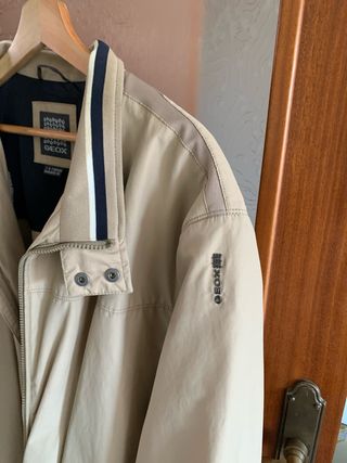 Cazadora Geox Beige Hombre Talla L