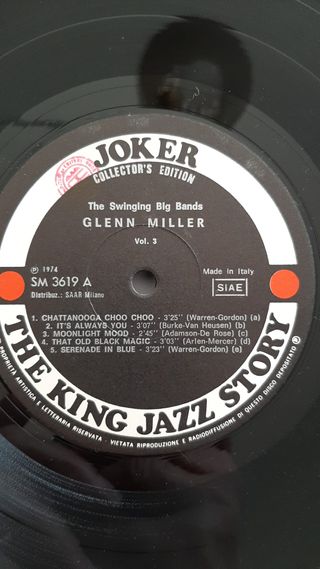 LP Glenn Miller - The Swinging Big Bands 1939/1942