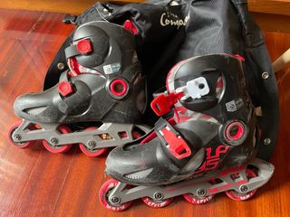 Patines Oxelo Talla 34-36 con protecciones