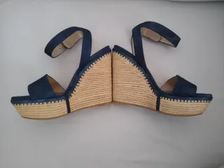 Talla 39. STUART WEITZMAN Sandalias de Lujo(Tacón)