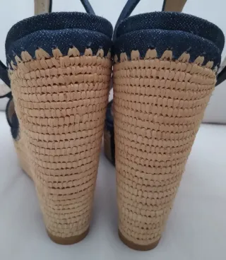 Talla 39. STUART WEITZMAN Sandalias de Lujo(Tacón)