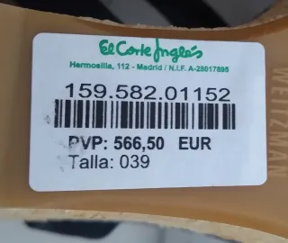 Talla 39. STUART WEITZMAN Sandalias de Lujo(Tacón)