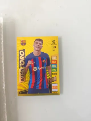 Carta Pedri Balón de Oro 22-23