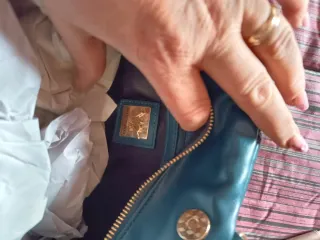 Borsa Y Not? verde trapuntata