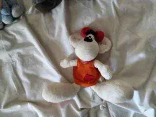 Lote de 3 peluches: Dumbo, perro y ratón