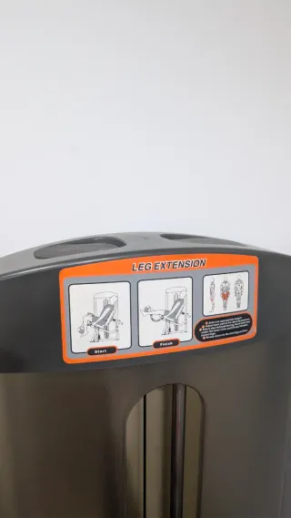 Máquina de extensiones de pierna