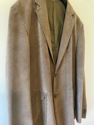 Chaqueta de pana hombre