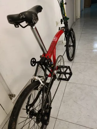 Bicicleta Brompton pieghevole