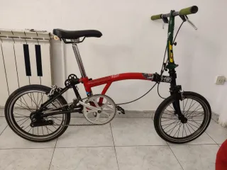 Bicicleta Brompton pieghevole