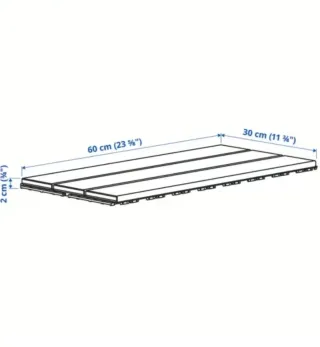 Suelo terraza exterior PVC Ikea UTLÄNGAN