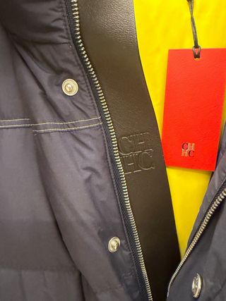 Casaco penas Carolina Herrera