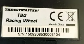 Volante Thrustmaster T80 Racing Whell + soporte