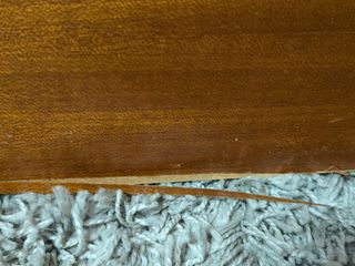 Puerta madera doble con cristal