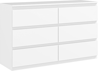 Cassettiera Camera da Letto 6 Cassetti con Manigli