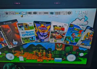 Consola Wii Blanca Completa + Accesorios