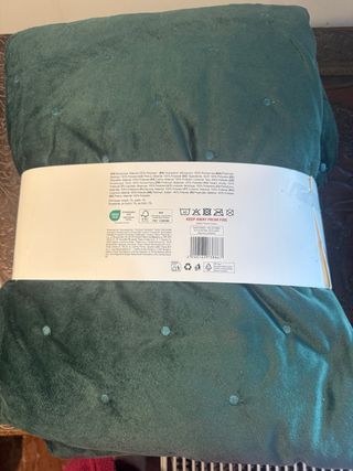 Cobertor Pepco Christmas Verde Novo