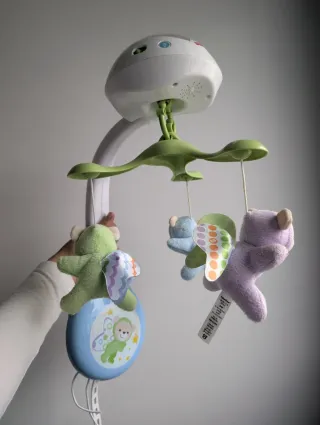 Móvil Cuna Proyector Estrellas Fisher-Price