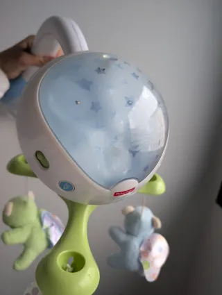 Móvil Cuna Proyector Estrellas Fisher-Price