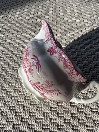 Lechera La Cartuja Uva Rosa Porcelana