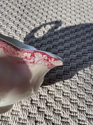 Lechera La Cartuja Uva Rosa Porcelana