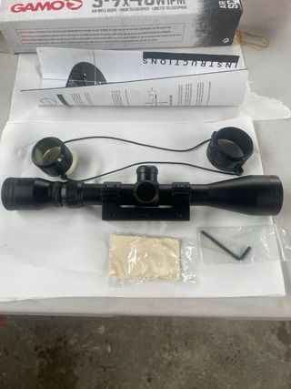 Mira telescópica para escopeta de plomos