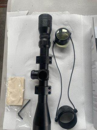 Mira telescópica para escopeta de plomos