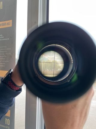 Mira telescópica para escopeta de plomos
