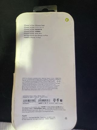 Funda iPhone 14 Plus Silicone Case