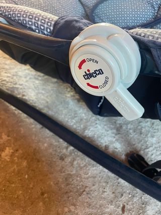 Silla de bebé con estampado de conejito