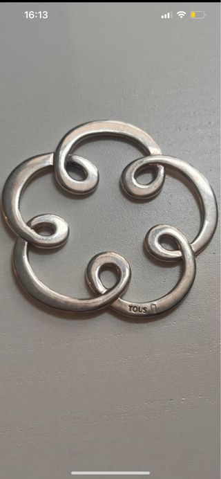 Juego Colgante y Pendientes Tous Plata 925