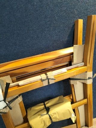 Silla de director plegable madera maciza de teca