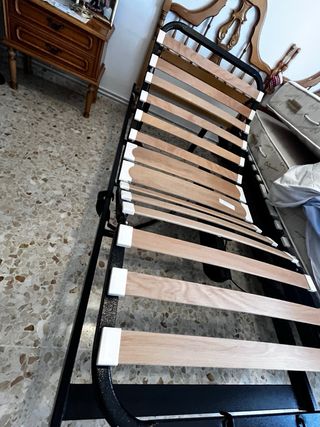 Cama articulada eléctrica + colchón ortopédico