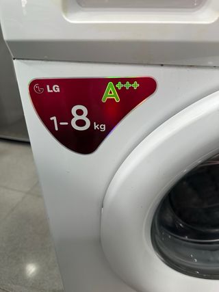 Lavadora LG 8kg Inverter Direct Drive semi nueva