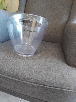 Champañera Cubeta doble metacritalo Cubitera oval