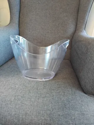 Champañera Cubeta doble metacritalo Cubitera oval