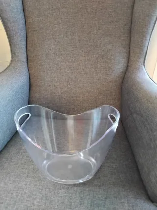 Champañera Cubeta doble metacritalo Cubitera oval