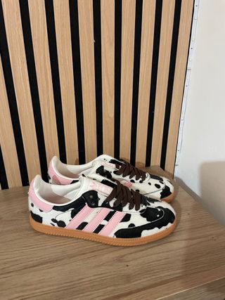 Adidas Samba Cow Print Rosa