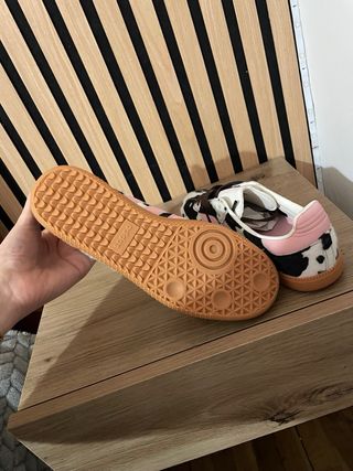 Adidas Samba Cow Print Rosa