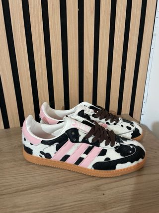 Adidas Samba Cow Print Rosa