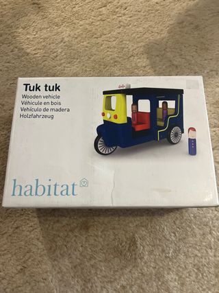 Tuk Tuk de madera Habitat