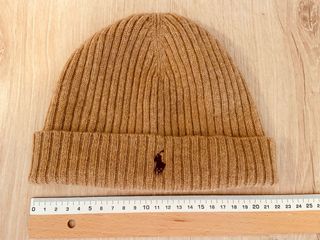 Gorro Polo Ralph Lauren niño marrón