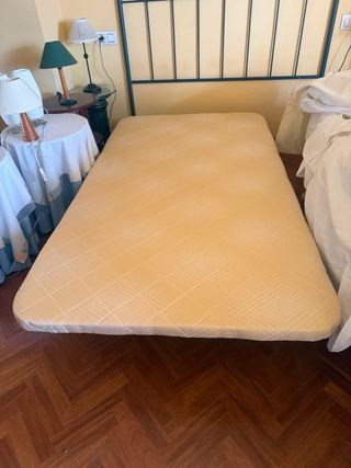 Cama individual 105 cm colchon