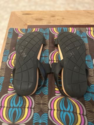 Sandalias Airflex Piel Negras
