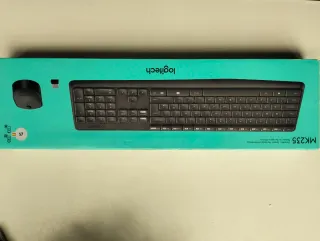 Teclado y Ratón Logitech MK235 Inalámbrico