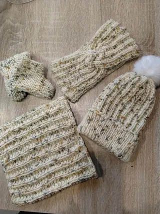 Calcetines de lana tejidos a mano Talla 38-39